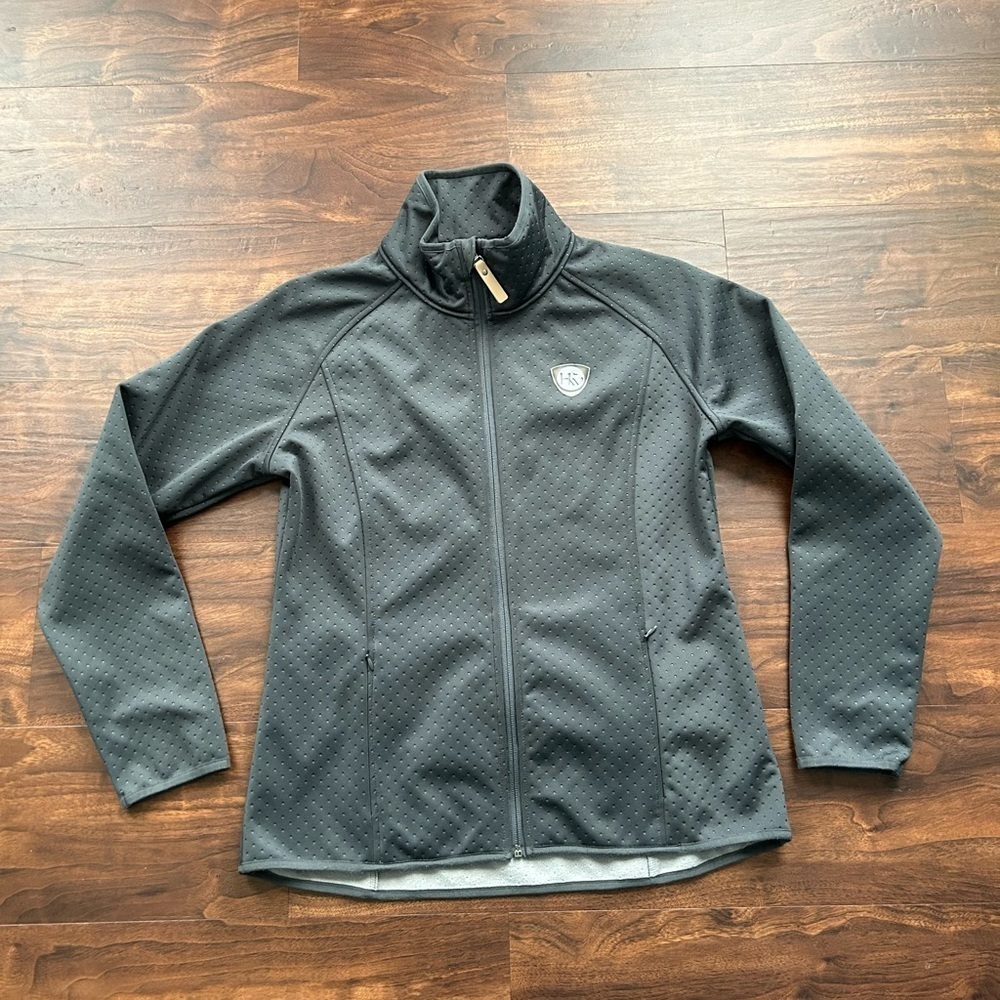 Horseware Ireland Equestrian Soft Shell Jacket Gray 
Size Large 
Waterproof
